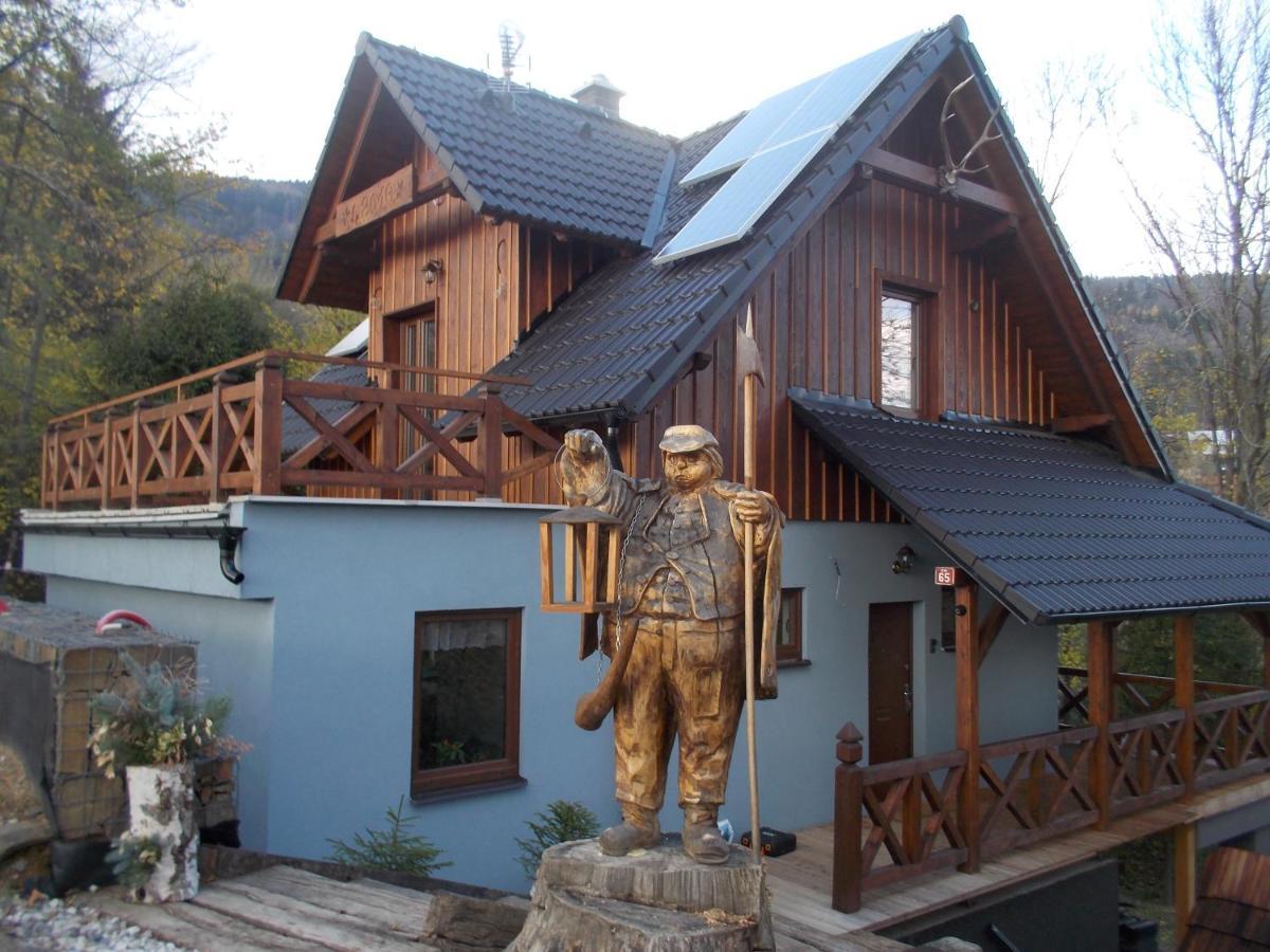 Villa U ponocného pod Ondřejníkem Frýdlant nad Ostravicí Esterno foto